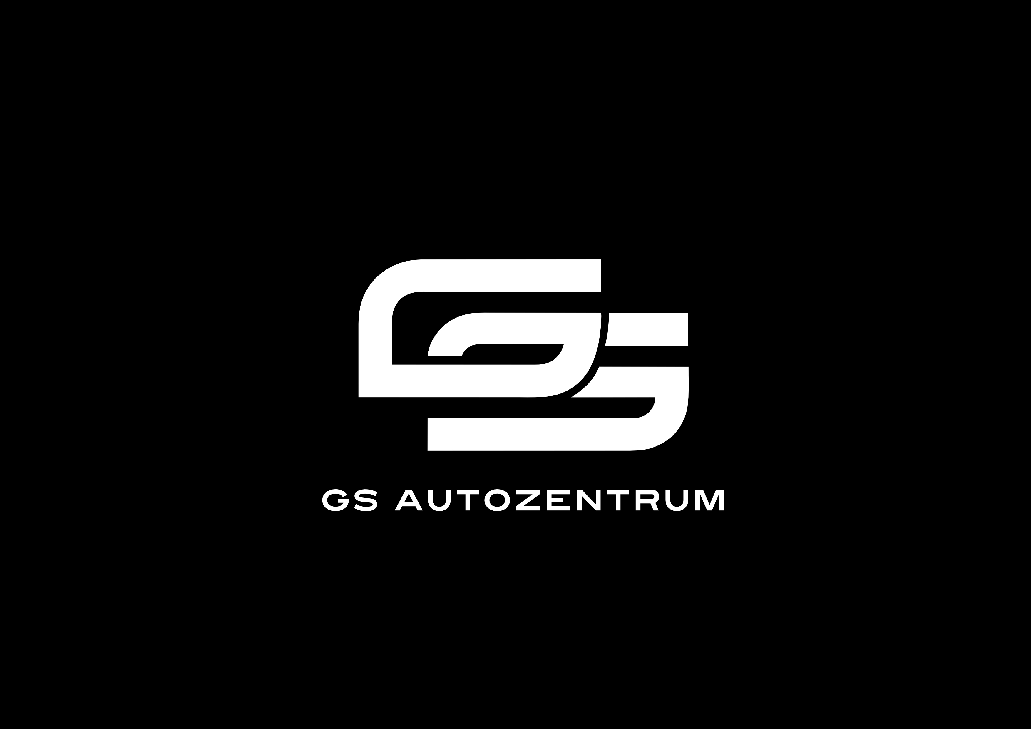 GS Autozentrum Logo Black